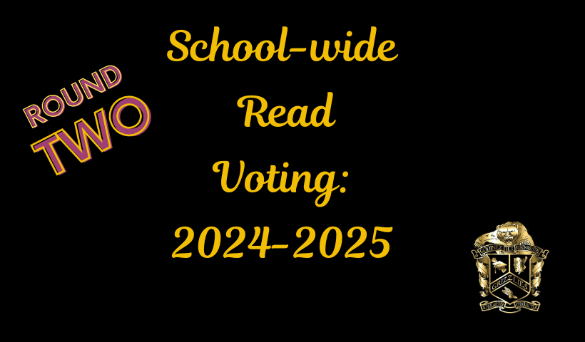  School-wide Read Voting for 2024-2025